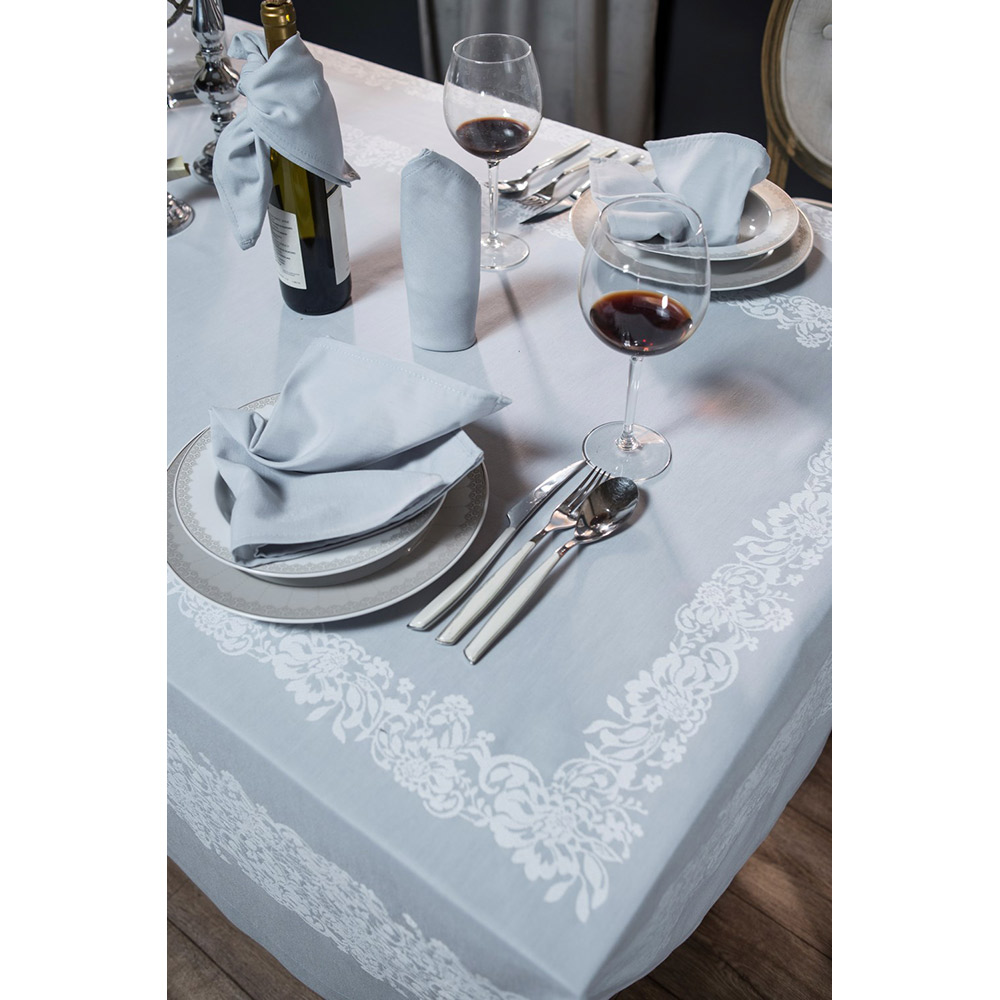 Τραπεζομάντηλο  JEWEL 03 ΓΚΡΙ