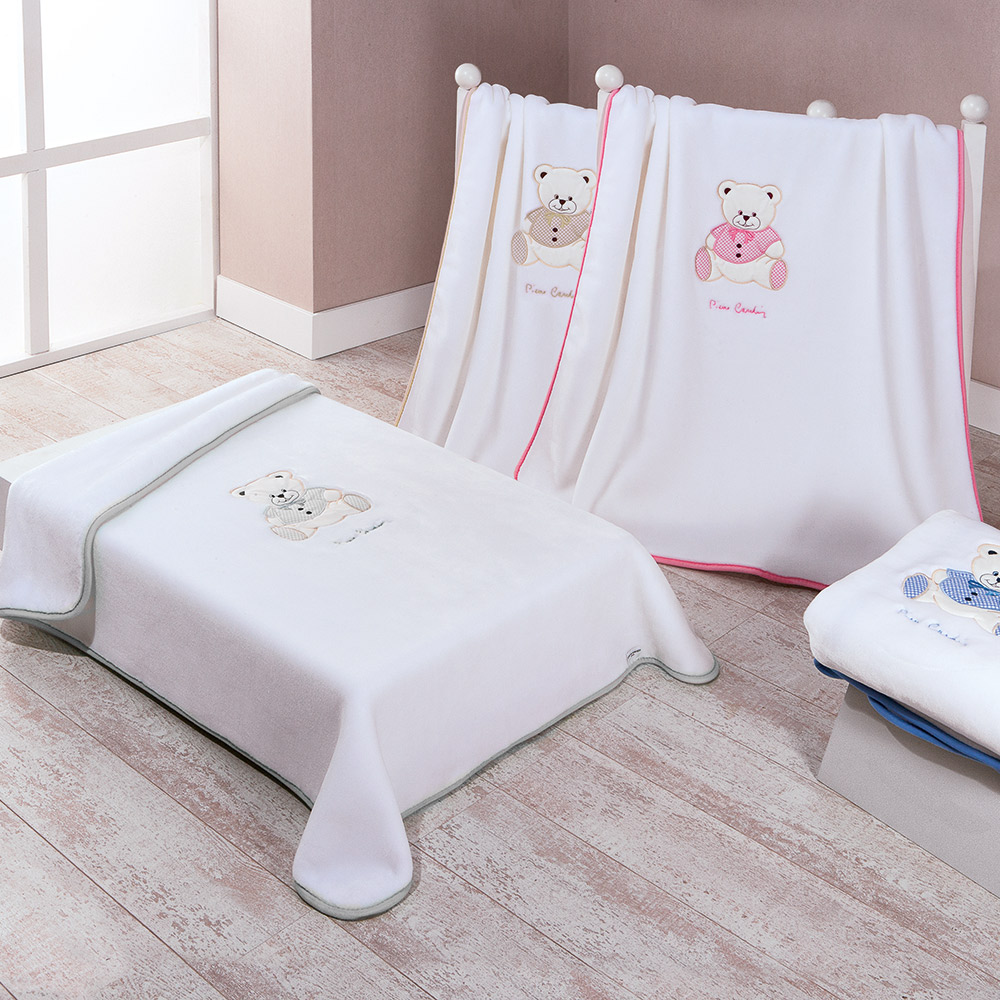ΚΟΥΒΕΡΤΑ ΒΕΛΟΥΤΕ ΑΓΚΑΛΙΑΣ 80X110 PIERRE CARDIN BABY NANCY 545 BEIGE