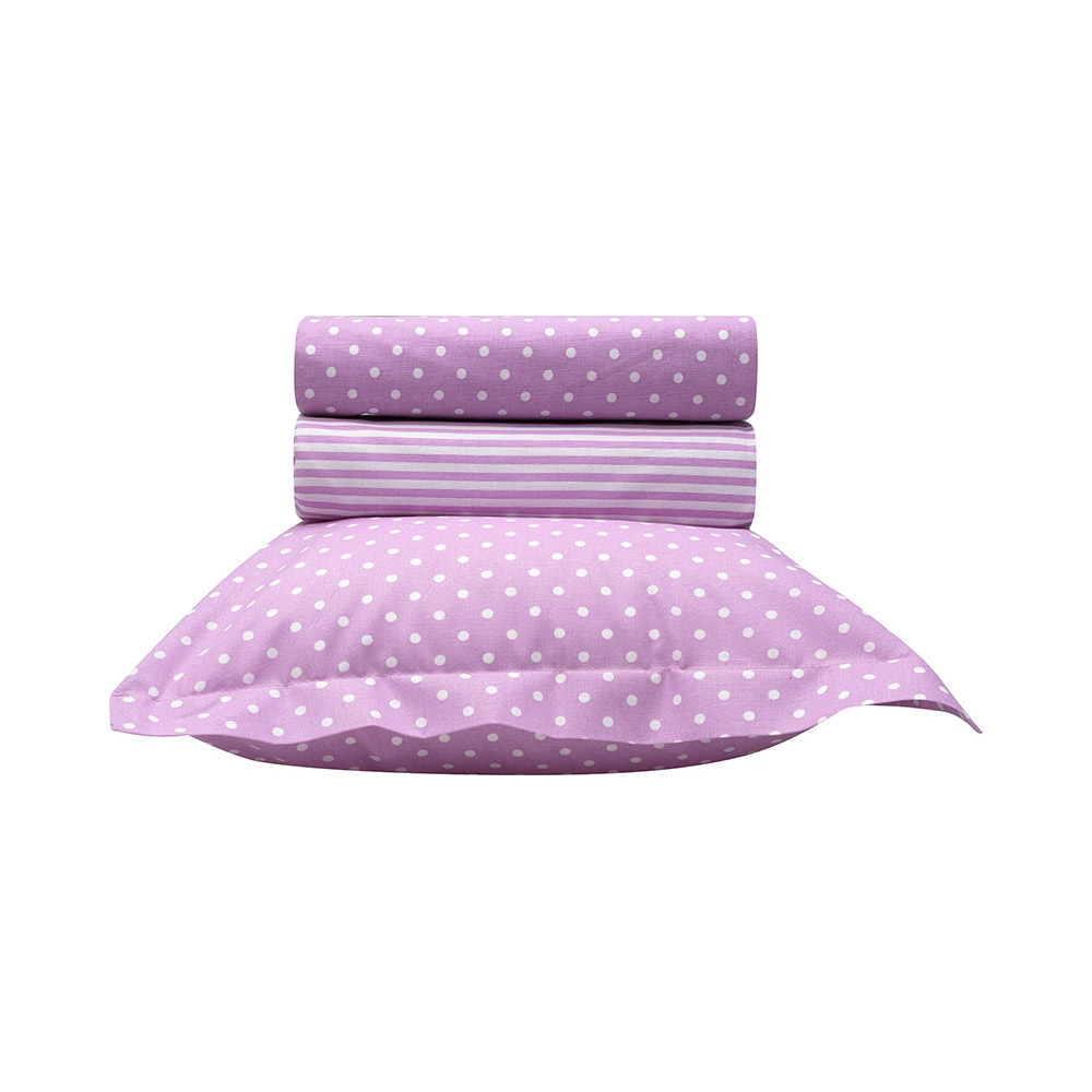 Σετ σεντόνια κούνιας baby ART-5132 Lila (3τμχ)