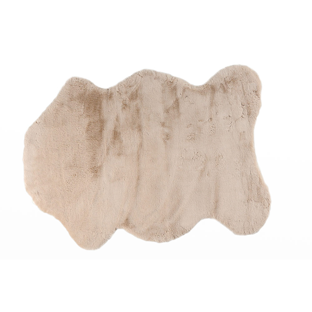 Animal skin fur 26163-060 ΛΕΥΚΟ- ΚΡΕΜ