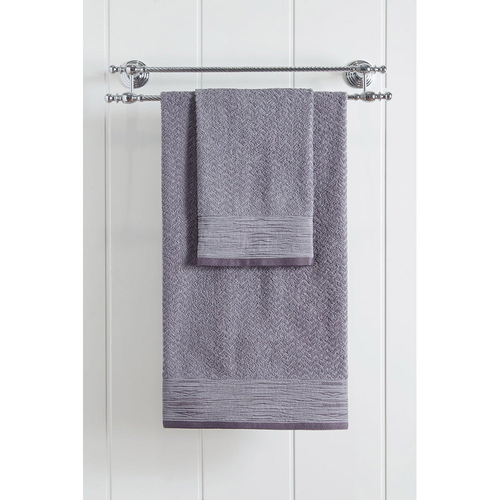Πετσέτα μπάνιου 3235 Jacquard Purple