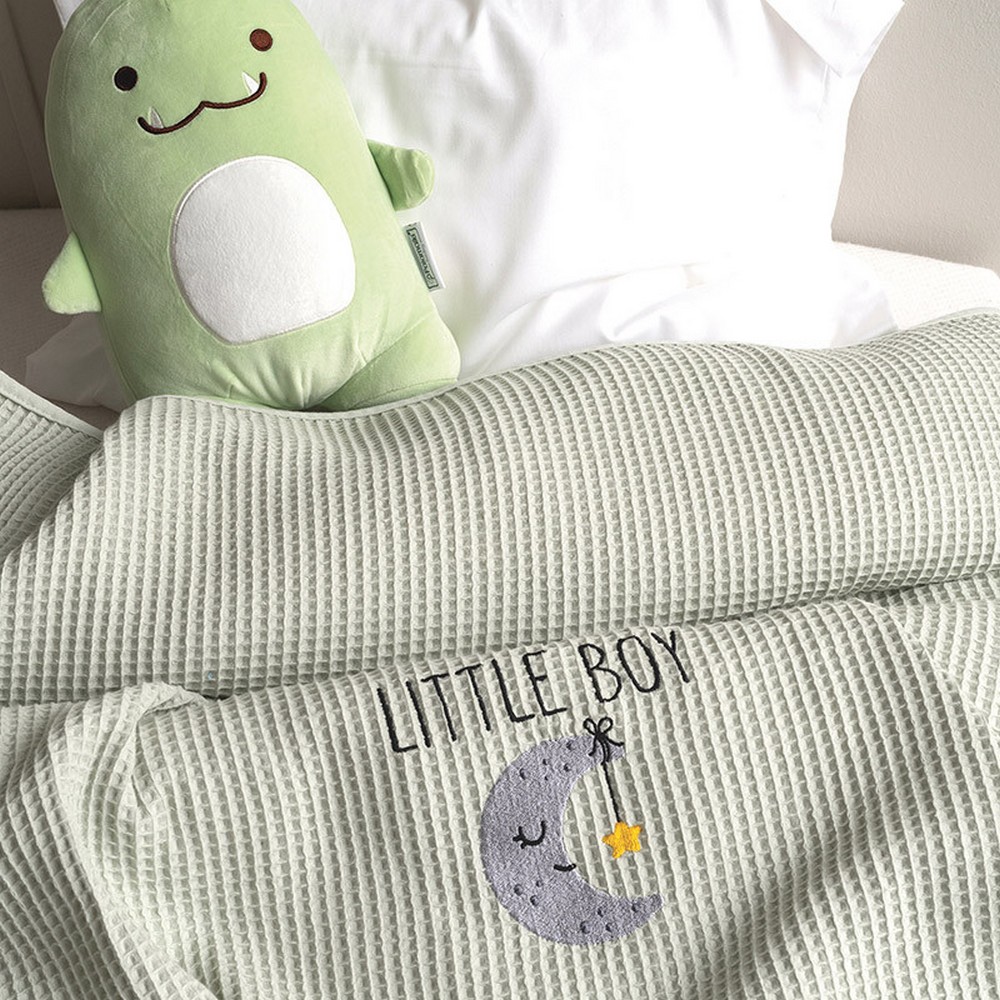 Κουβέρτα Πικέ Bebe Blankets SUGAR MINT