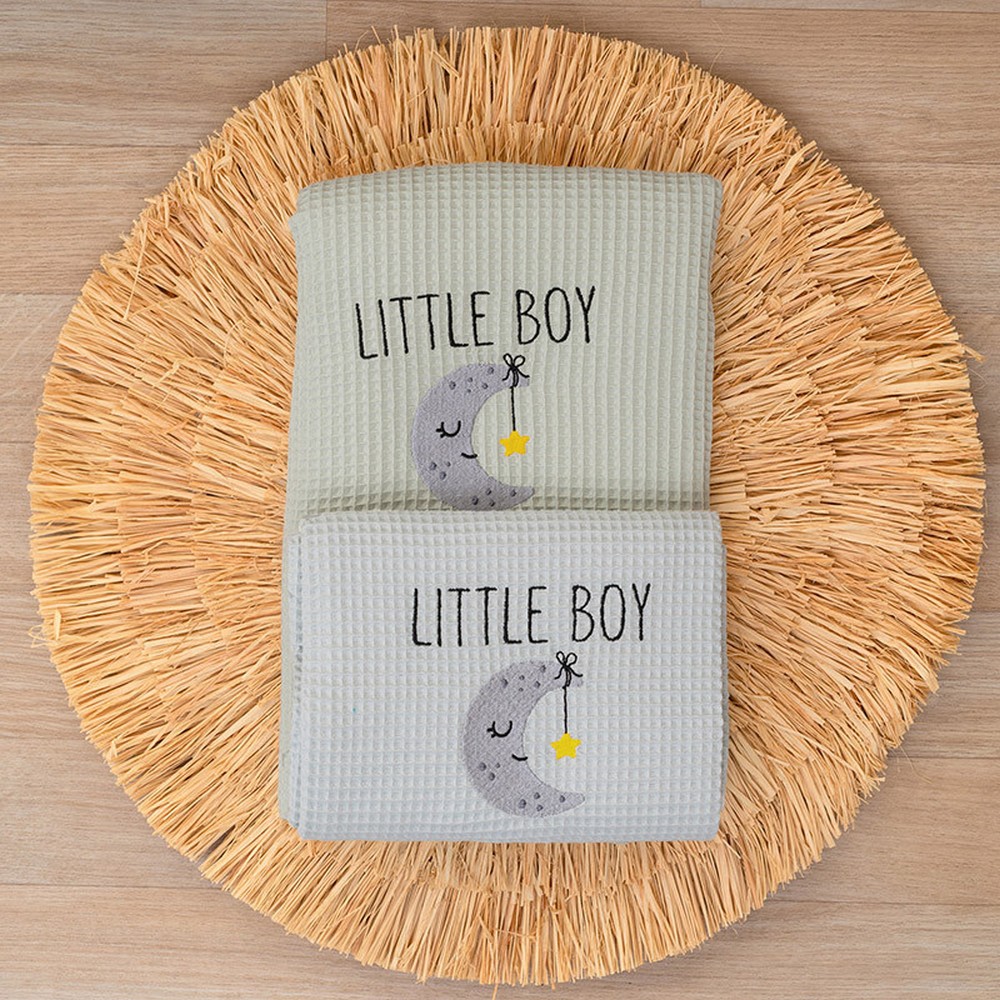 Κουβέρτα Πικέ Bebe Blankets SUGAR MINT