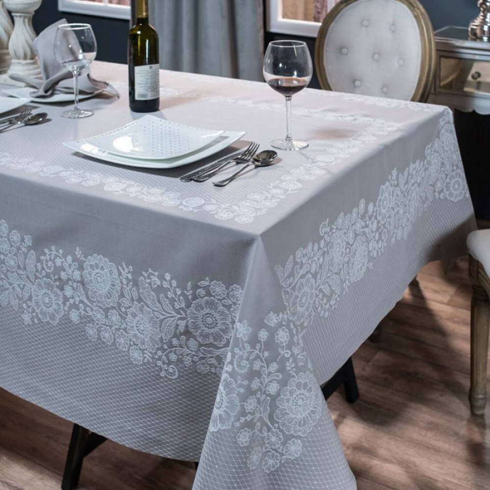 Τραπεζομάντηλο Lace 02 έλεφαντ