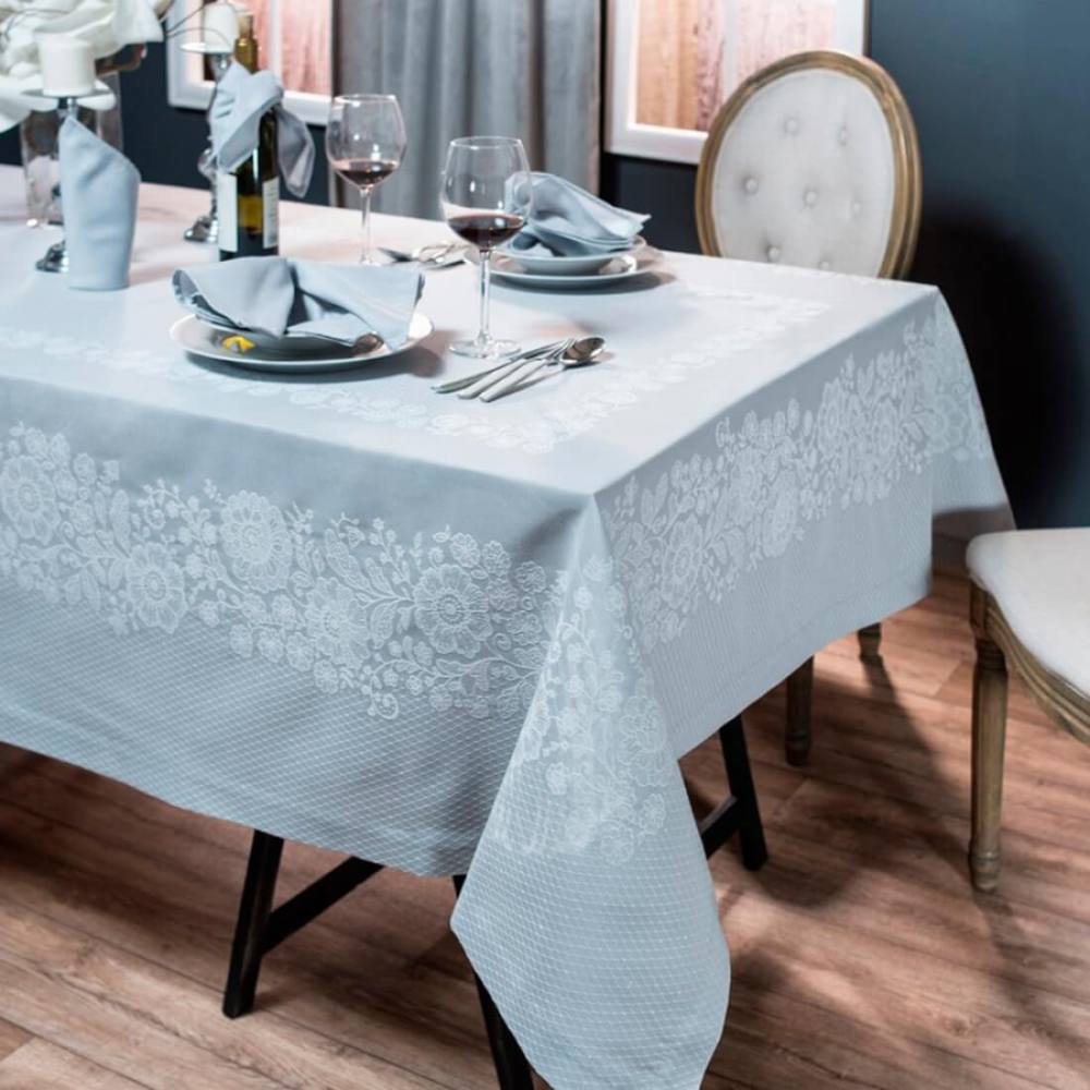 Τραπεζομάντηλο Lace 03 Γκρι