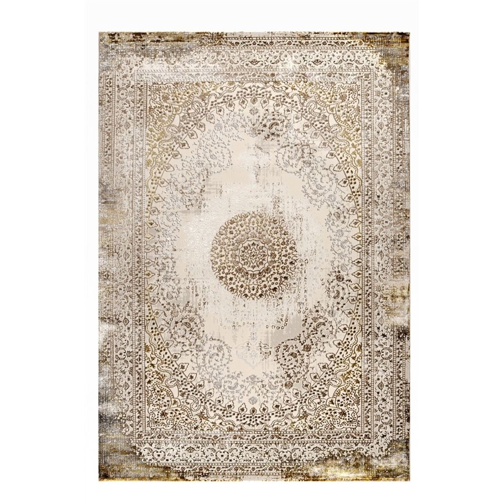 Χαλί Μοντέρνο KASHAN 39549-075 Εκρού