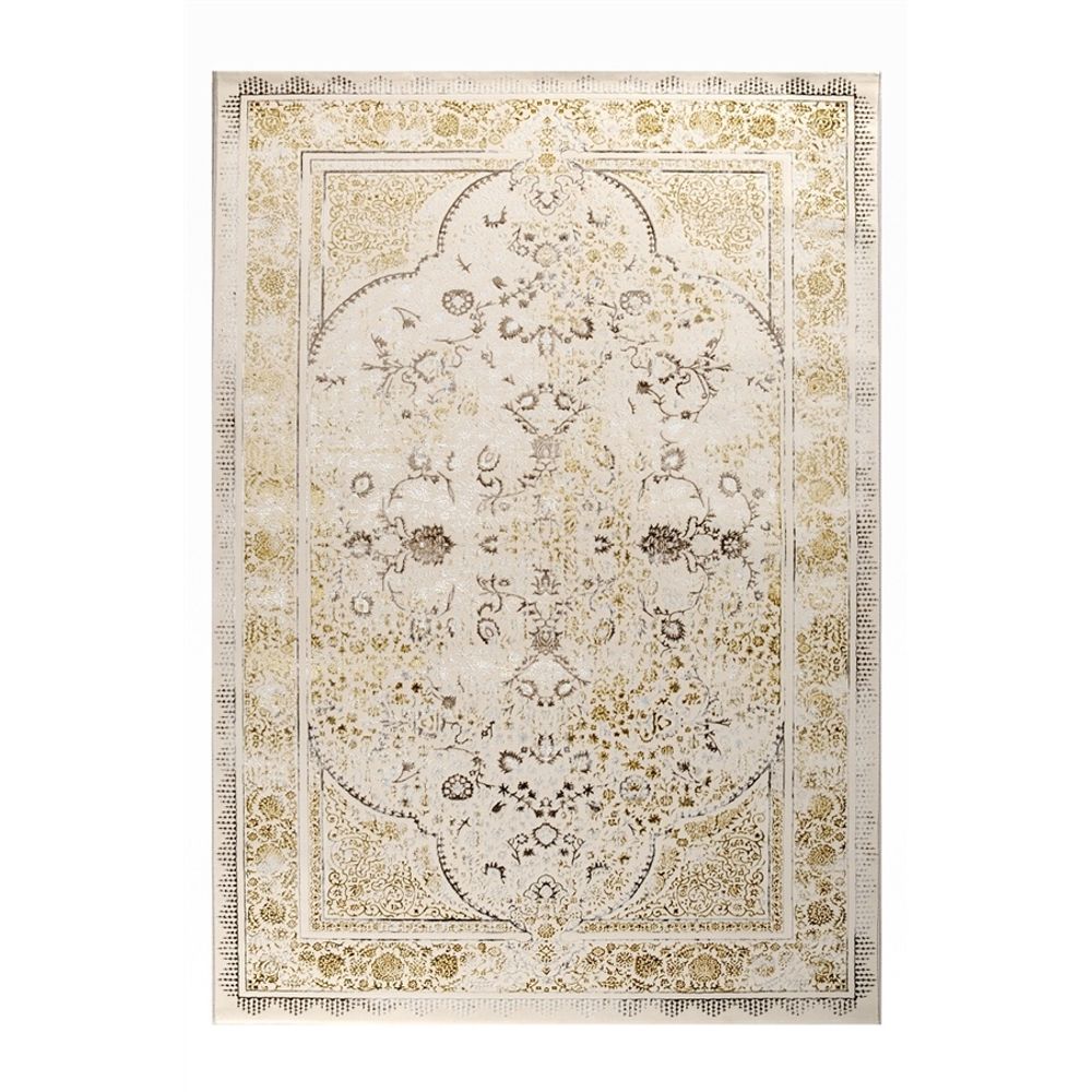 Χαλί Μοντέρνο KASHAN 39552-075 Εκρού