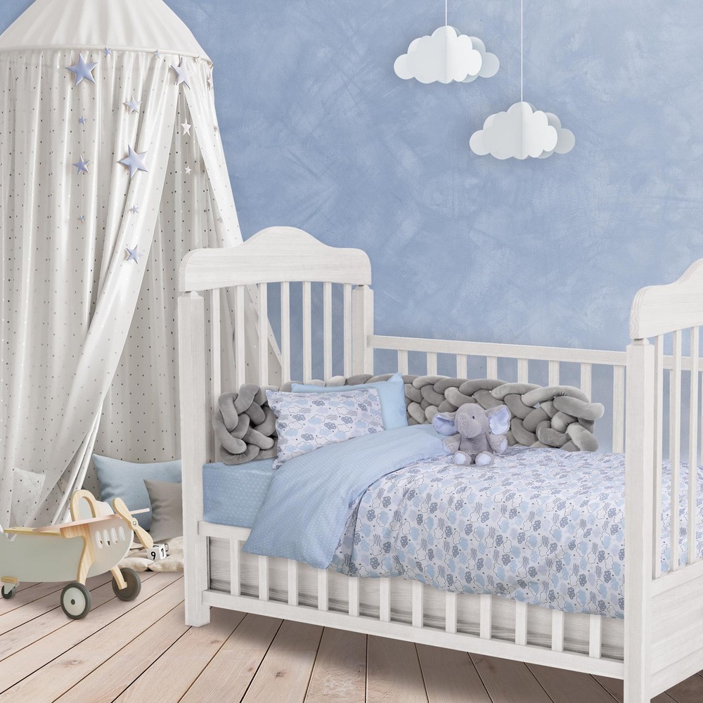 Σετ σεντόνια κούνιας baby fun 4806 (3τμχ) Emprime