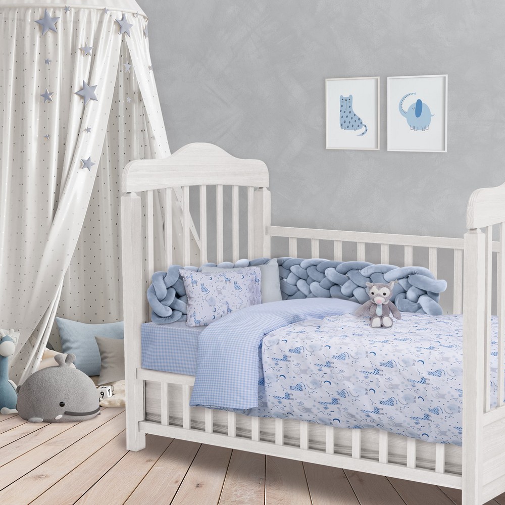 Das Home Σετ Σεντόνια Κούνιας 4810 (2τμχ) Emprime