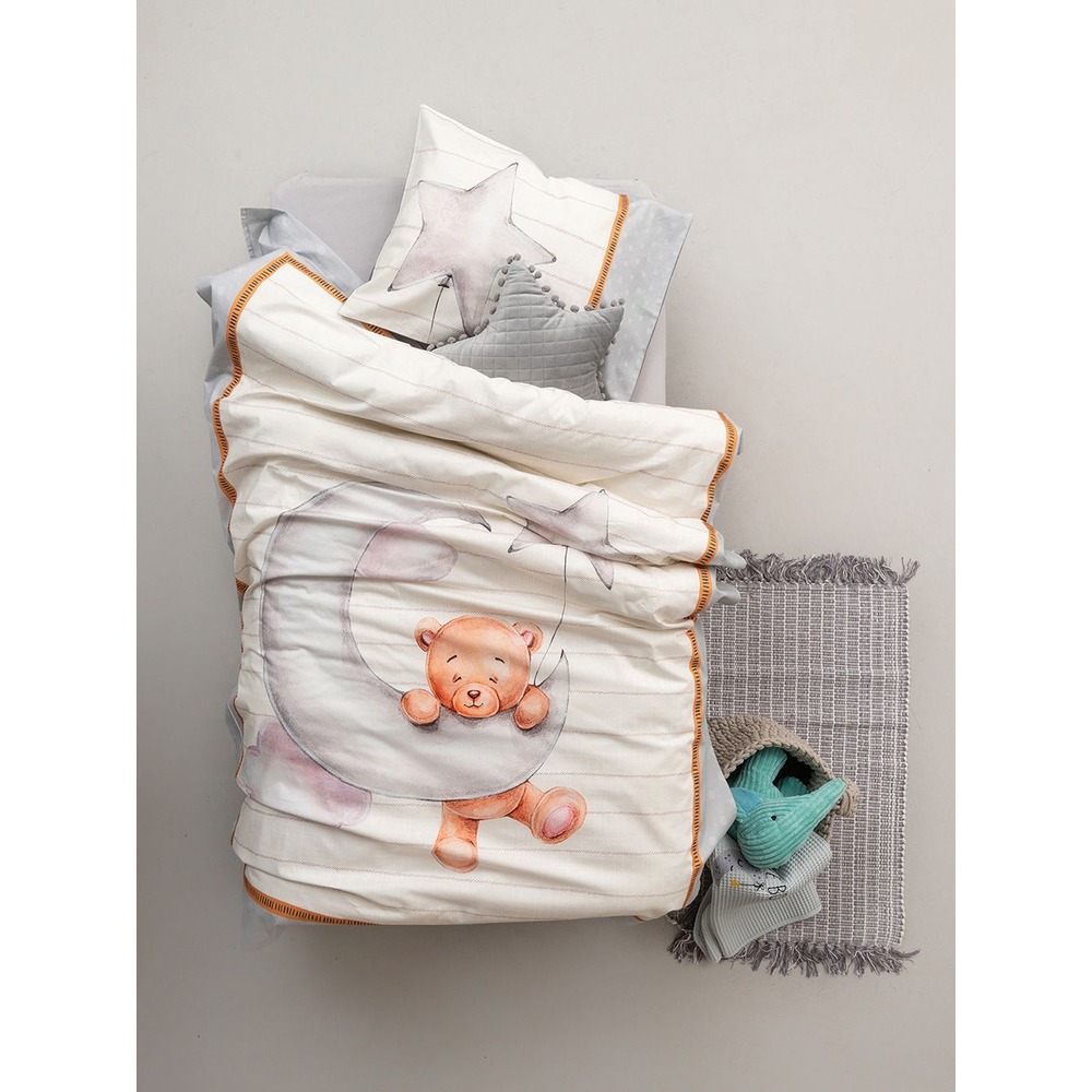 Σετ σεντόνια κούνιας Happy Baby HB0590