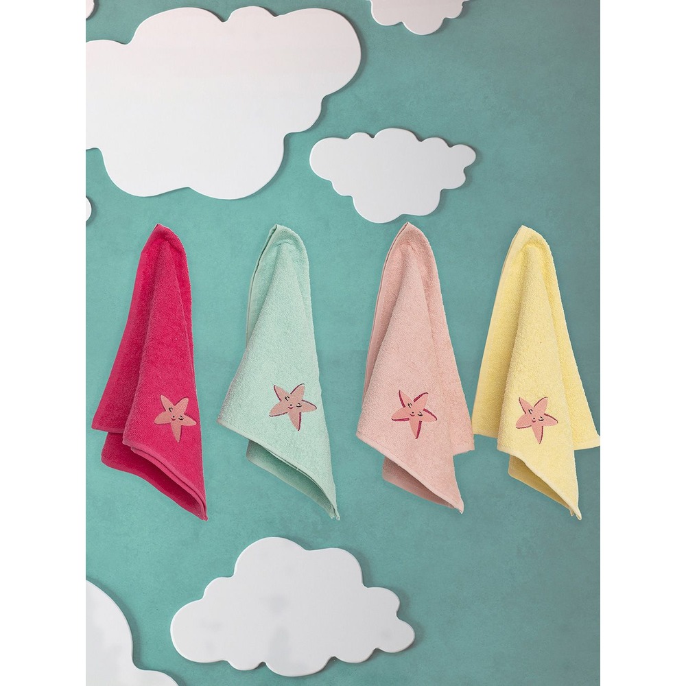 Σετ 4 Πετσετάκια Μπανιου Kids Bath 40x60 STARFISH