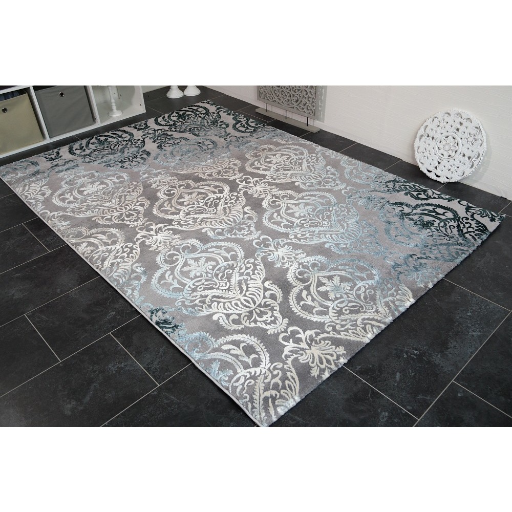 Διάδρομος 067cm VINTAGE 23014-953 ΓΚΡΙ-ΜΠΛΕ