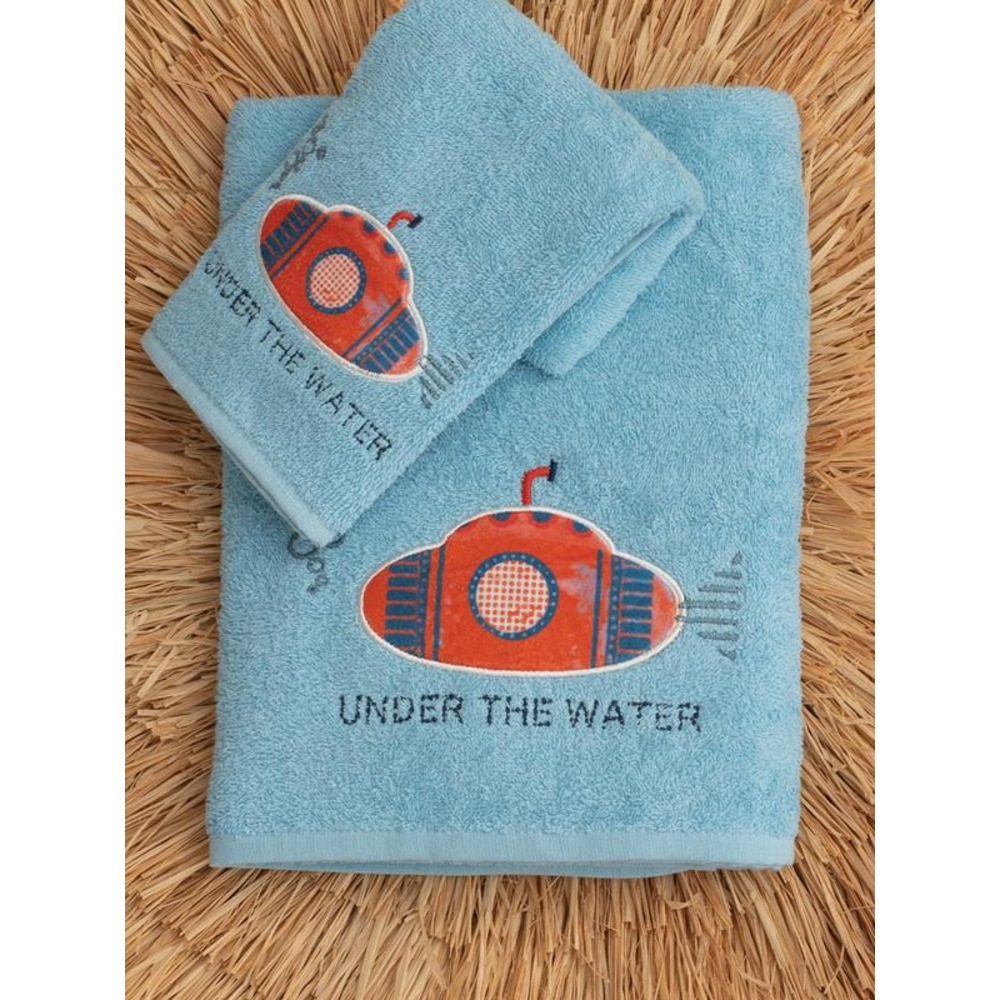 Σετ Παιδικές Πετσέτες Kids Bath SUBMARINE
