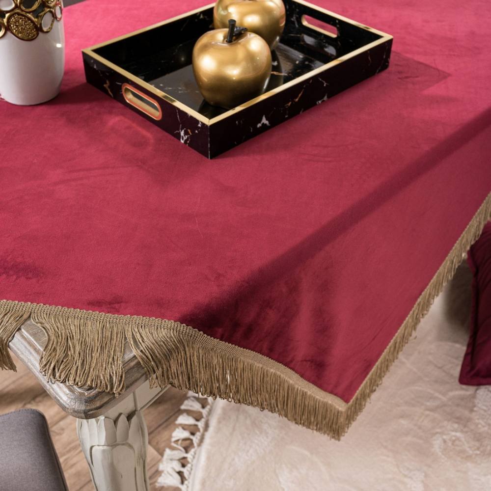 Τραπεζομάντηλο Velvet 10 BORDO