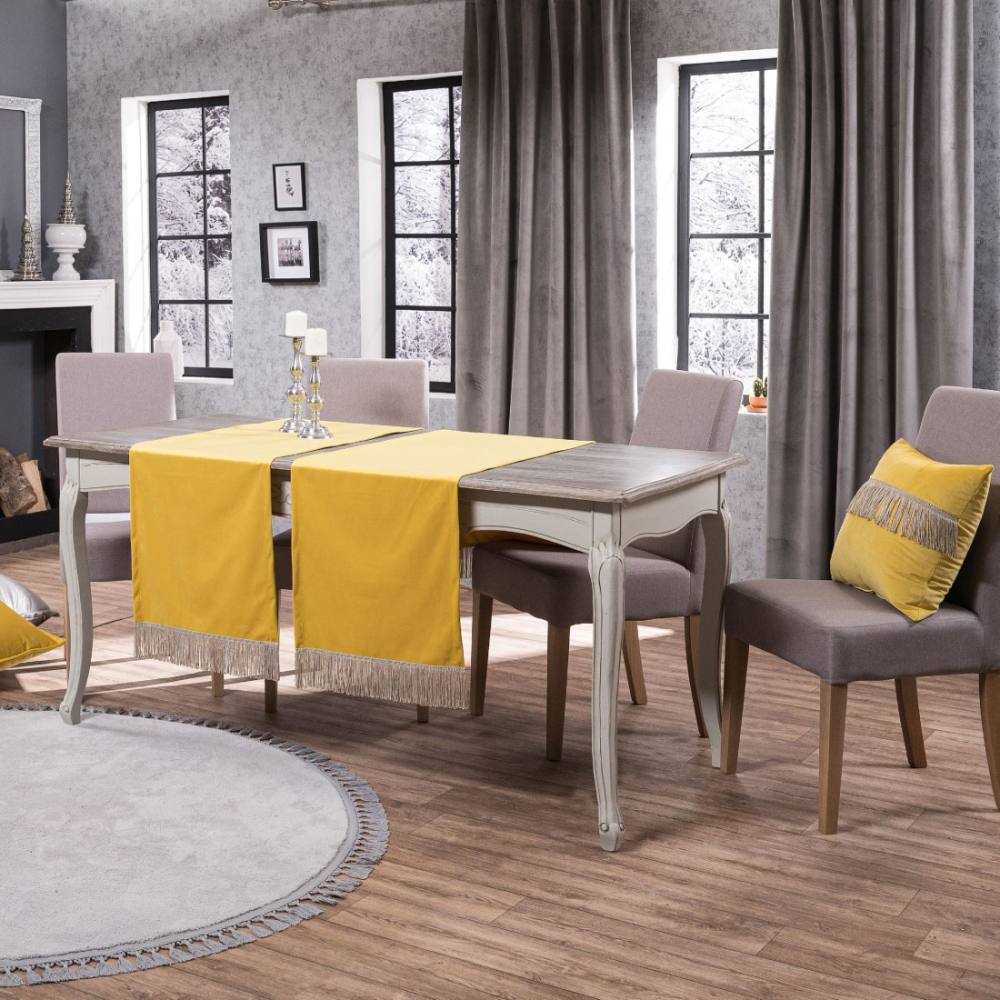 Τραβέρσα Velvet 14 (40x160) YELLOW