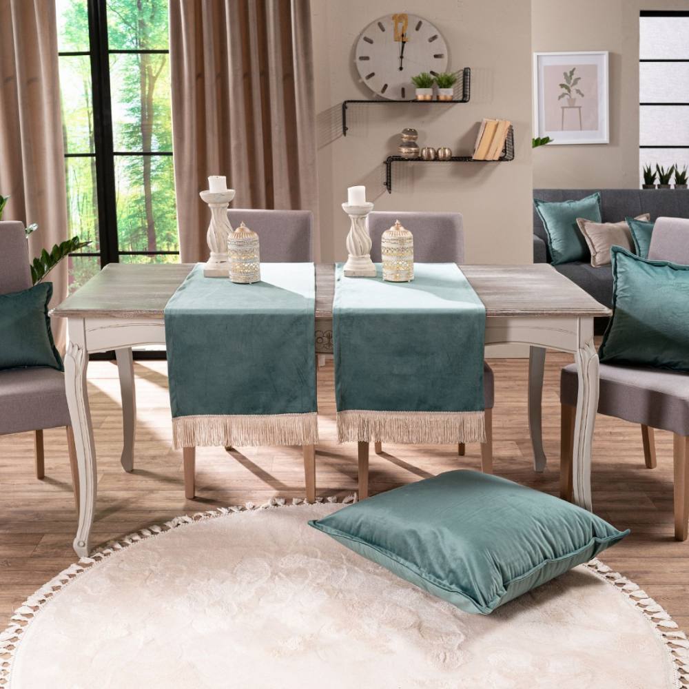 Τραβέρσα Velvet 15 (40x160) GREEN