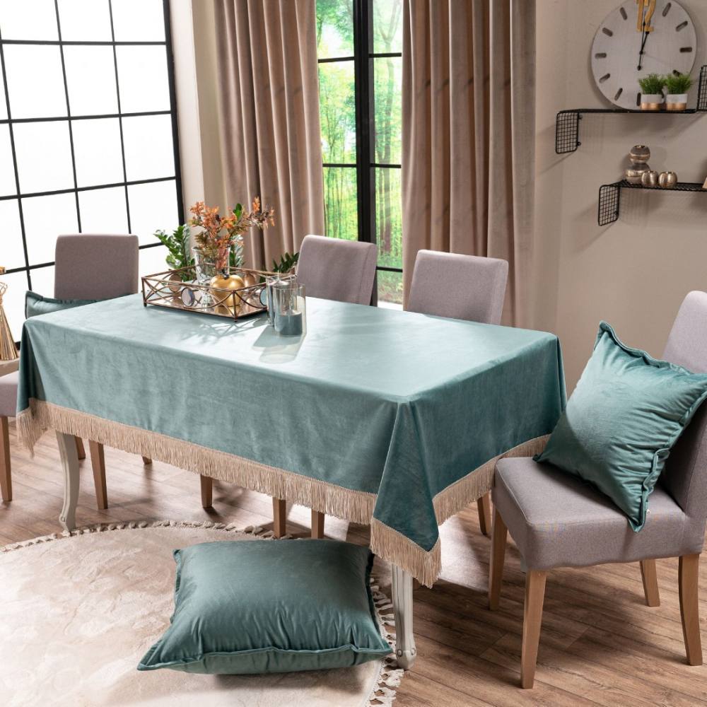 Τραπεζομάντηλο Velvet 15 GREEN