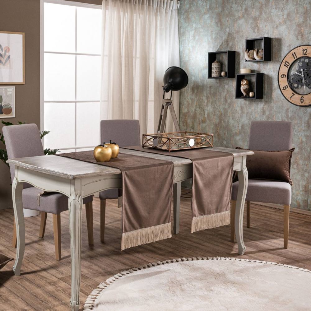 Τραβέρσα Velvet 03 (40x160) BROWN