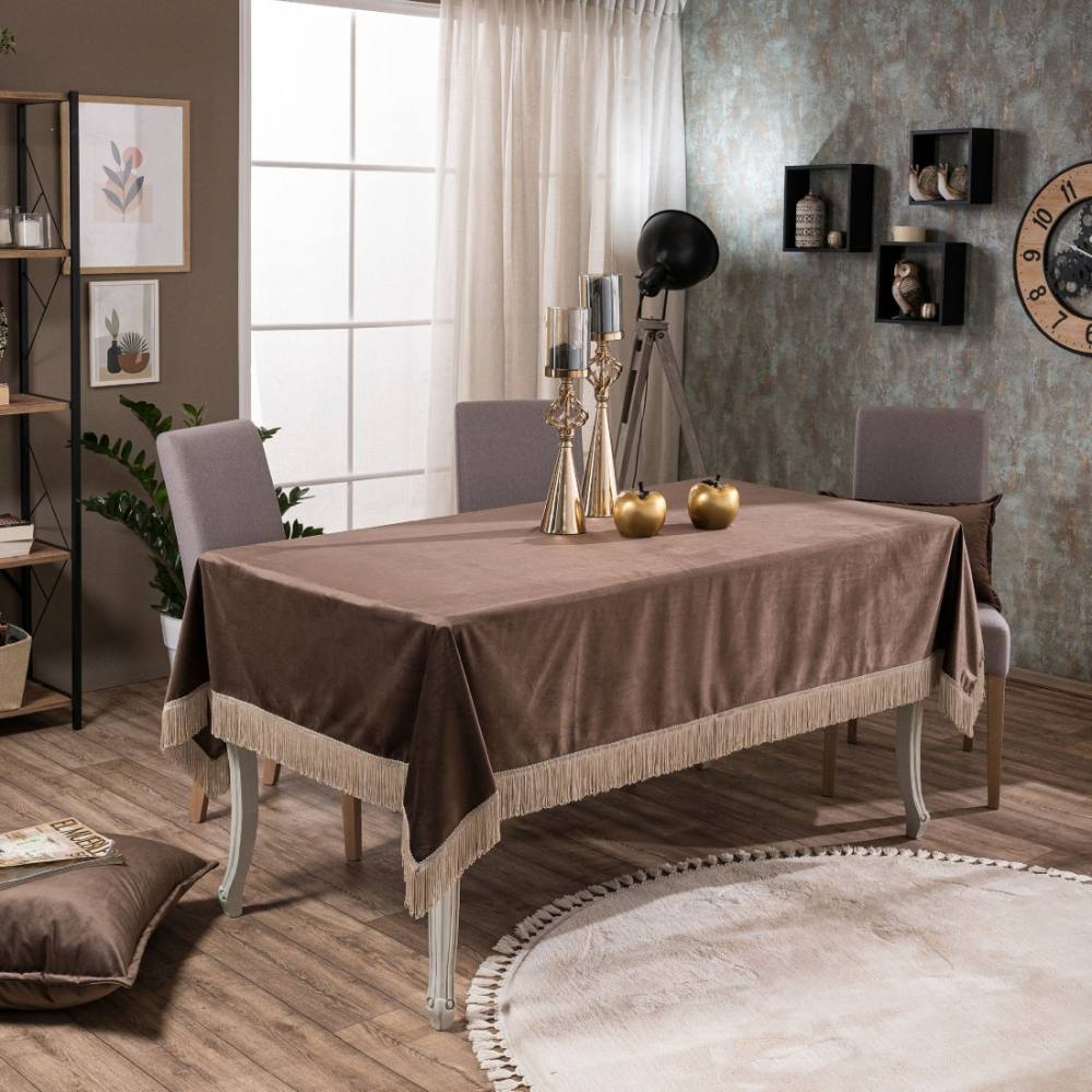 Τραπεζομάντηλο Velvet 03 BROWN