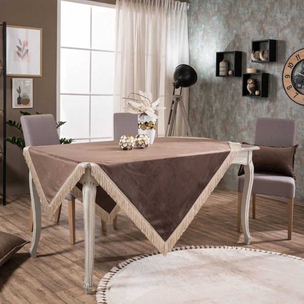 Τραπεζομάντηλο Velvet 03 BROWN