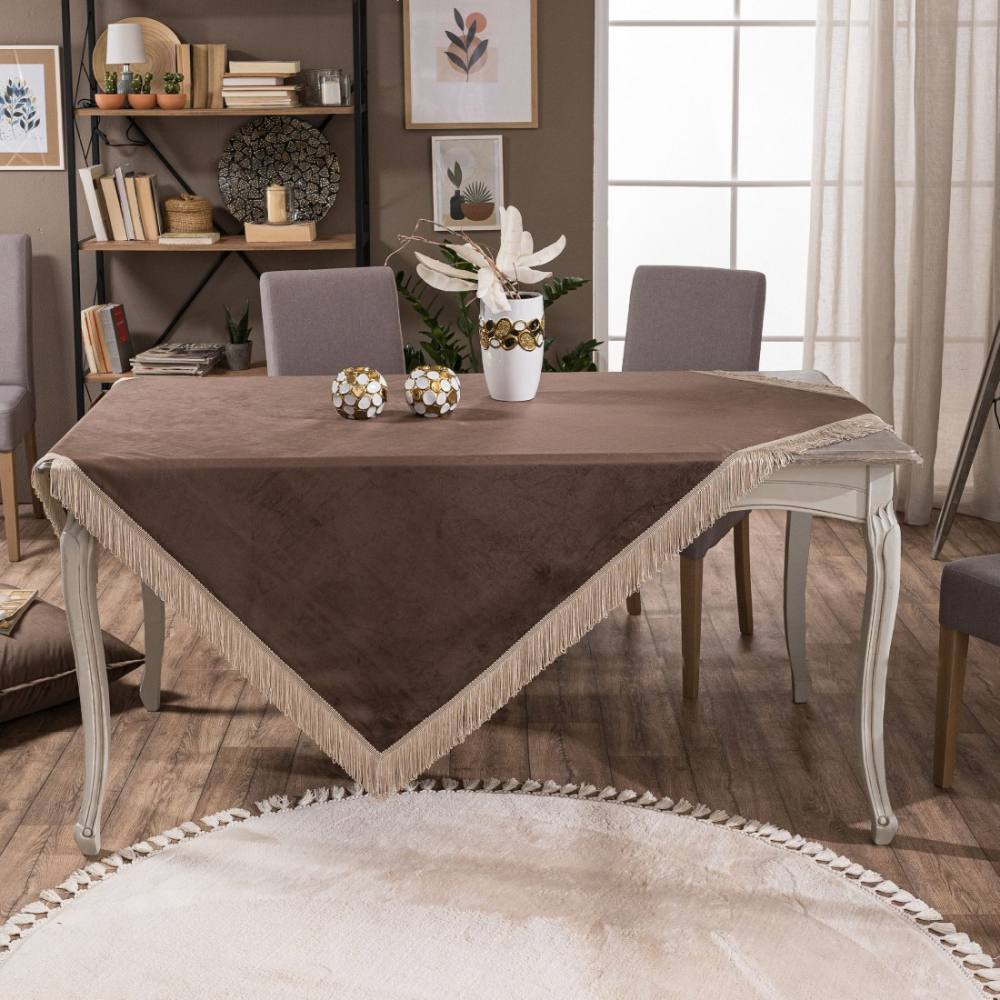 Τραπεζομάντηλο Velvet 03 BROWN