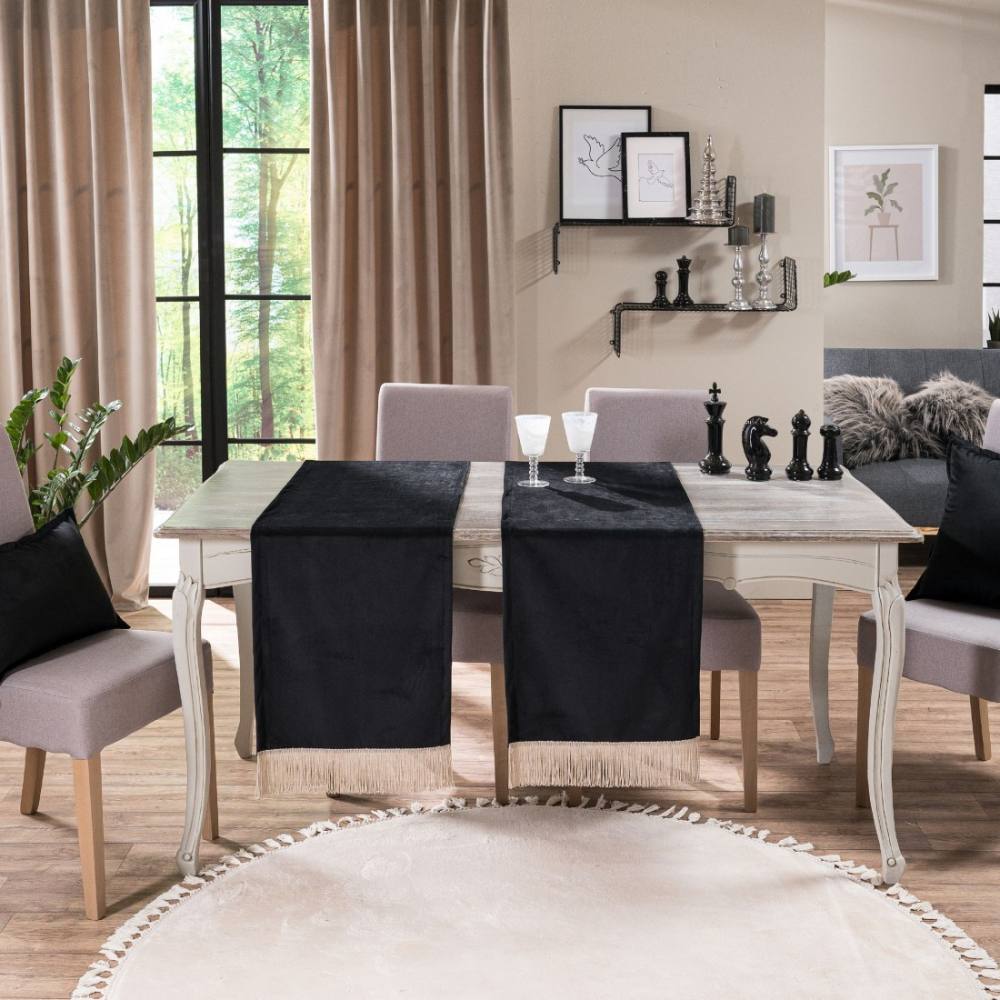 Τραβέρσα Velvet 06 (40x160) BLACK