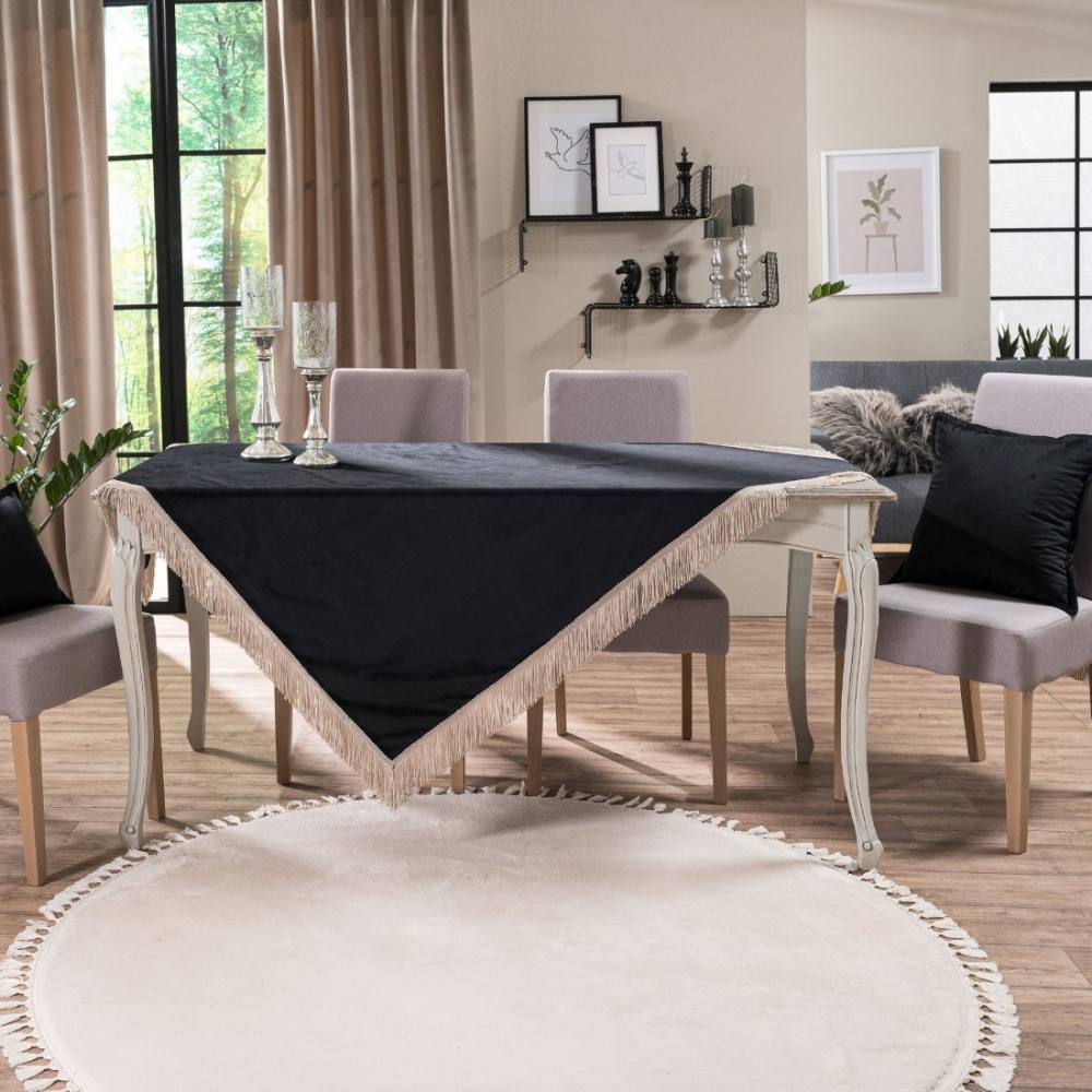 Τραπεζομάντηλο Velvet 06 BLACK