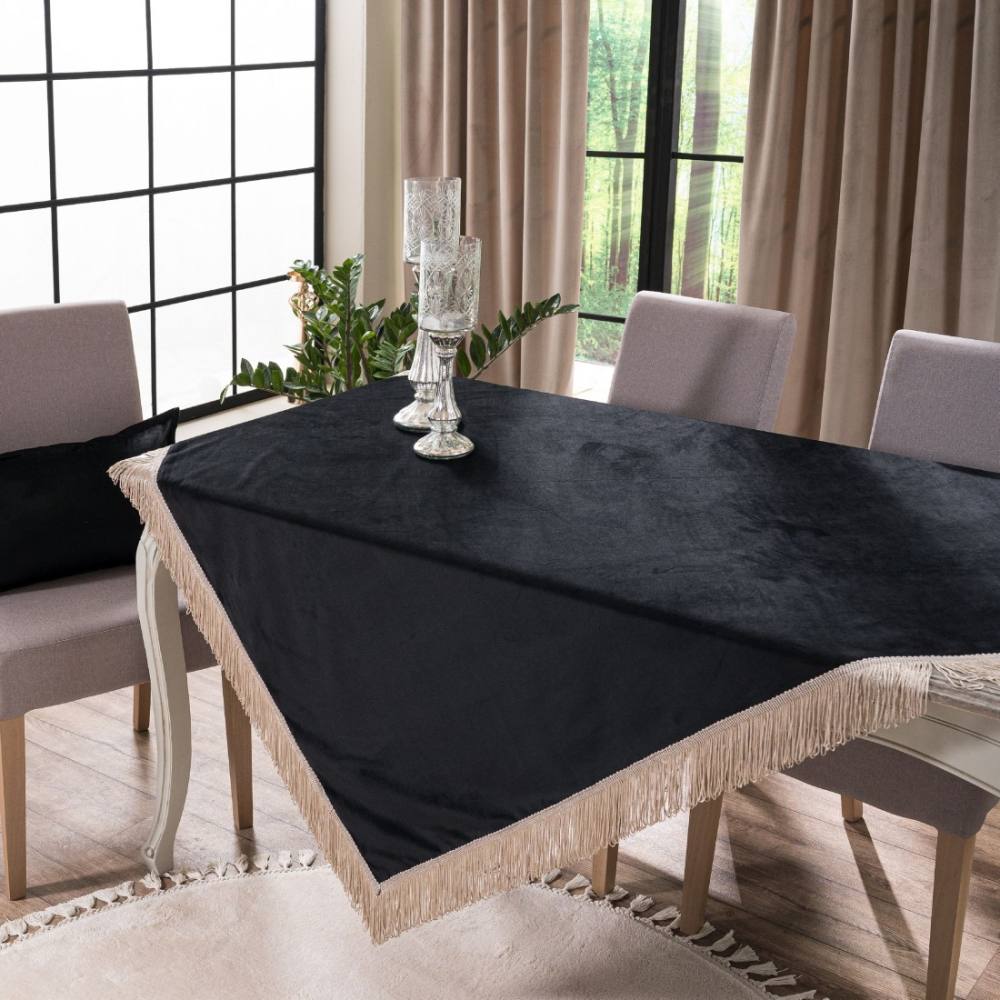 Τραπεζομάντηλο Velvet 06 BLACK