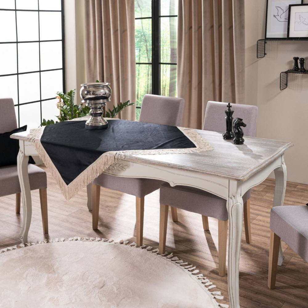 Καρέ Velvet 06 (90x90) BLACK