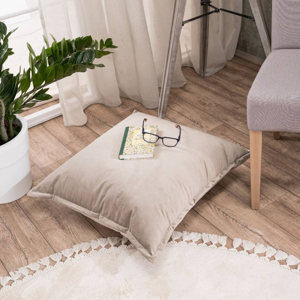 Μαξιλαροθήκη Velvet 07 BEIGE