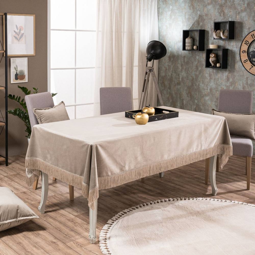 Τραπεζομάντηλο Velvet 07 BEIGE