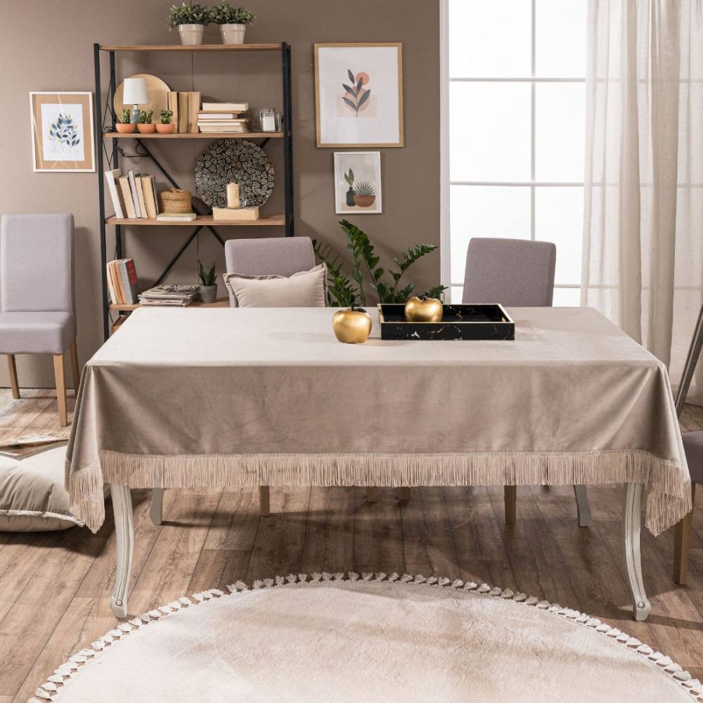 Τραπεζομάντηλο Velvet 07 BEIGE