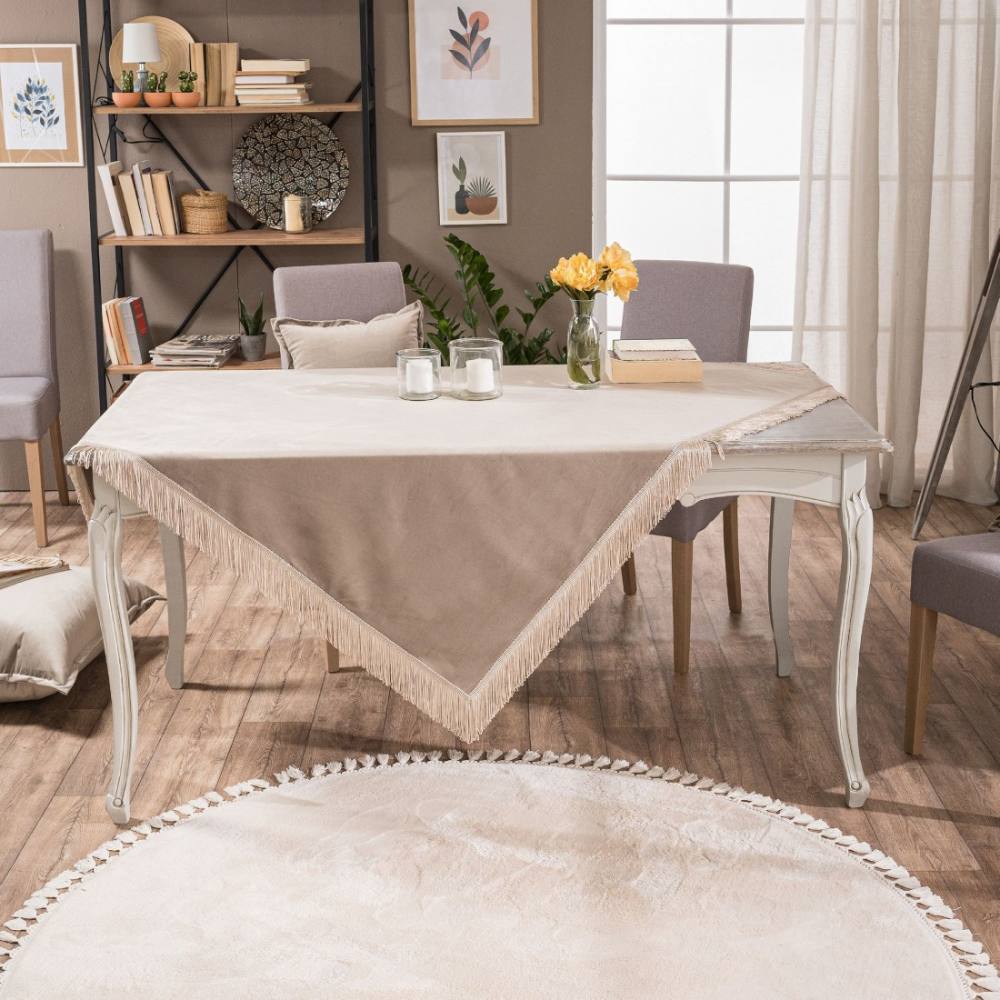 Τραπεζομάντηλο Velvet 07 BEIGE