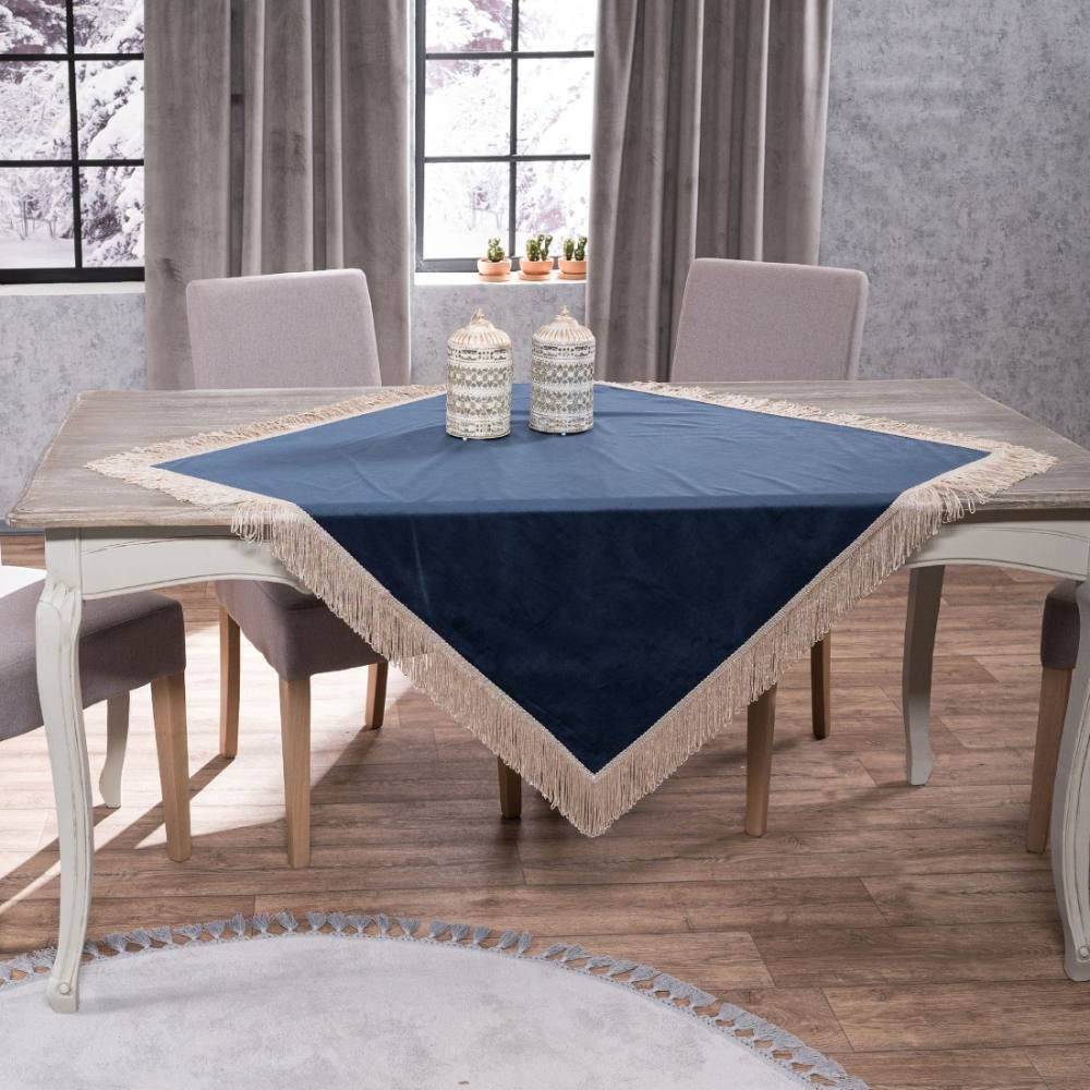 Καρέ Velvet 04 (90x90) BLUE