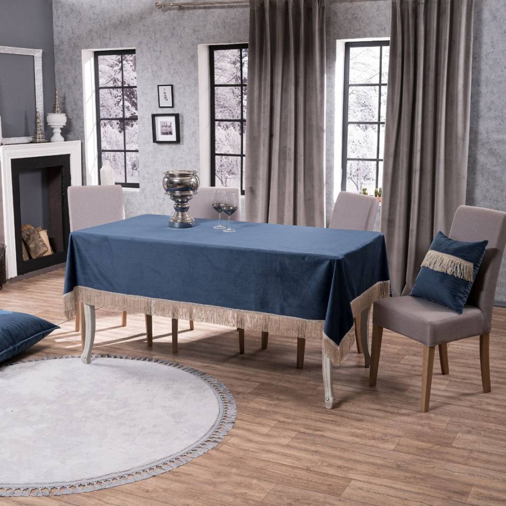 Τραπεζομάντηλο Velvet 04 BLUE