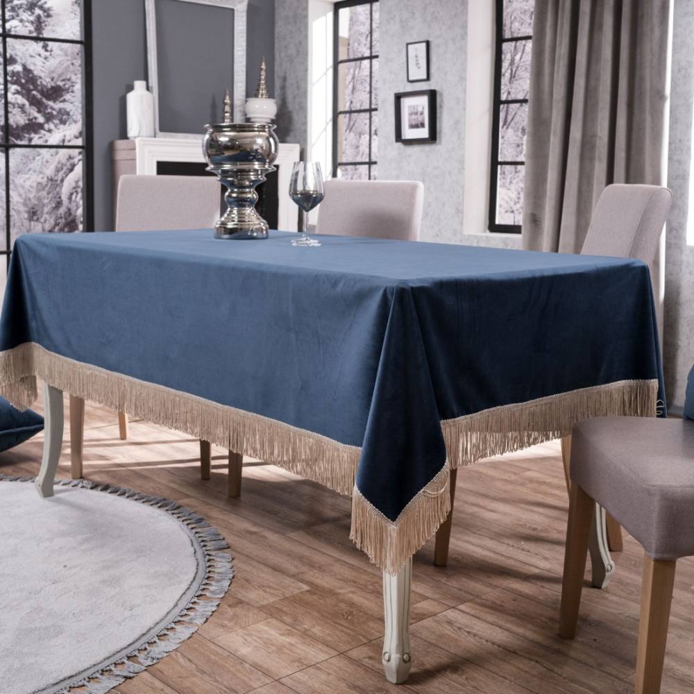 Τραπεζομάντηλο Velvet 04 BLUE