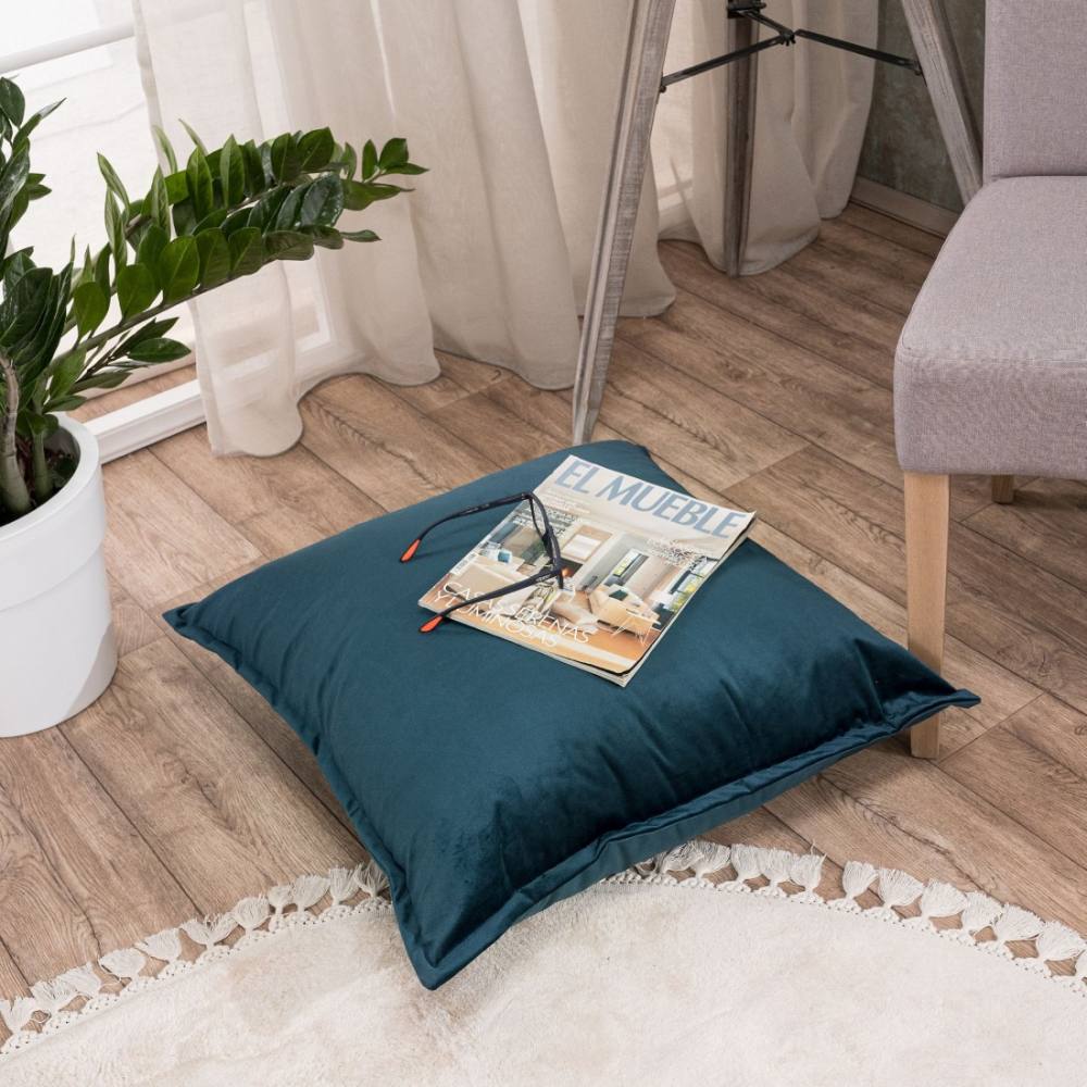 Μαξιλαροθήκη Velvet 13 BLUE/GREEN
