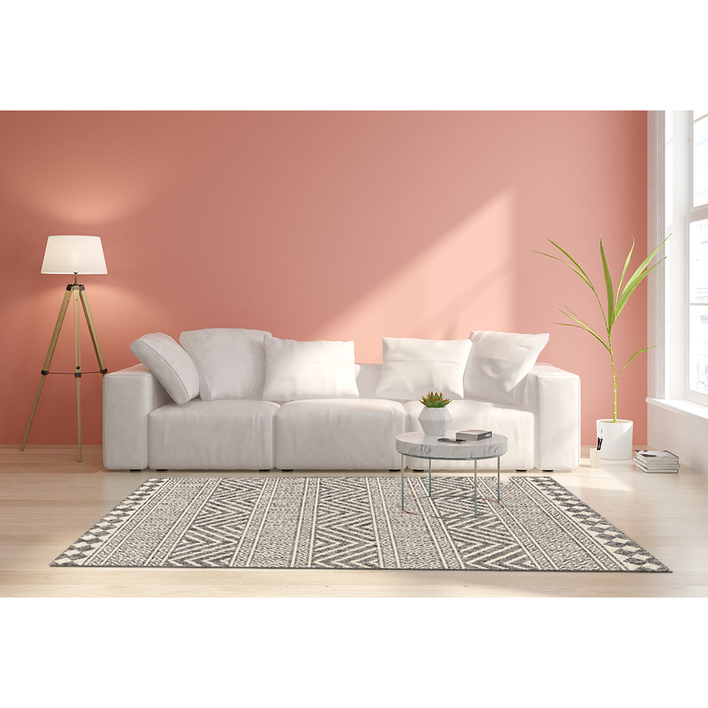 ΧΑΛΙ ETHNIK 7525D GREY-ECRU