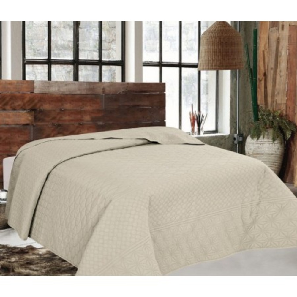 ΚΟΥΒΕΡΛΙ ELEGANCE ΥΠΕΡΔΙΠΛΟ 220X240 ADAM HOME VENUS BEIGE