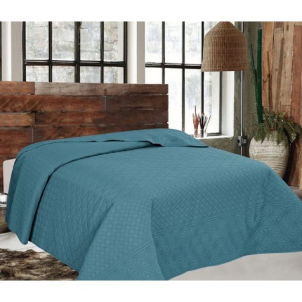 ΚΟΥΒΕΡΛΙ ELEGANCE ΜΟΝΟ 160X240 ADAM HOME VENUS DENIM