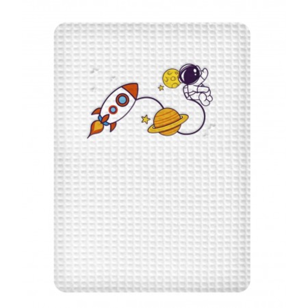 ΚΟΥΒΕΡΤΑ ΠΙΚΕ ΚΟΥΝΙΑΣ 110x140 ADAM HOME SPACE WHITE