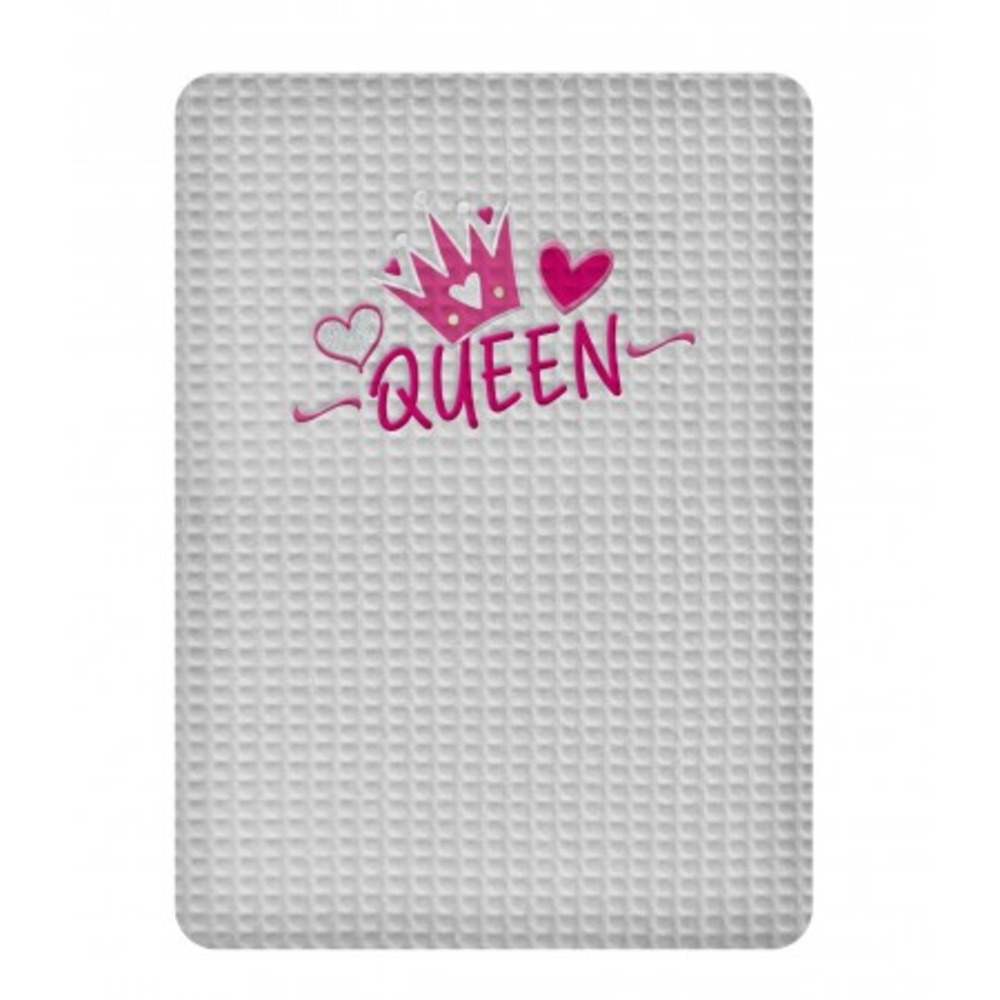 ΚΟΥΒΕΡΤΑ ΠΙΚΕ ΚΟΥΝΙΑΣ 110X140 ADAM HOME QUEEN GREY
