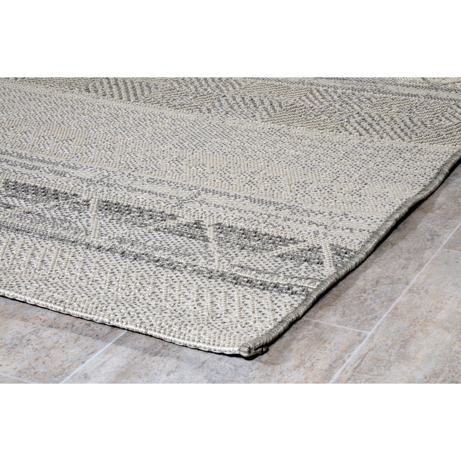 Καλοκαιρινό Χαλί Tzikas Carpets NOVO 54156-995 ΓΚΡΙ
