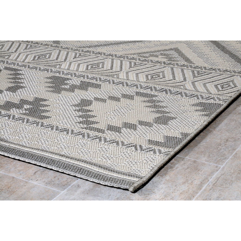 Καλοκαιρινό Χαλί Tzikas Carpets NOVO 54161-995 ΓΚΡΙ