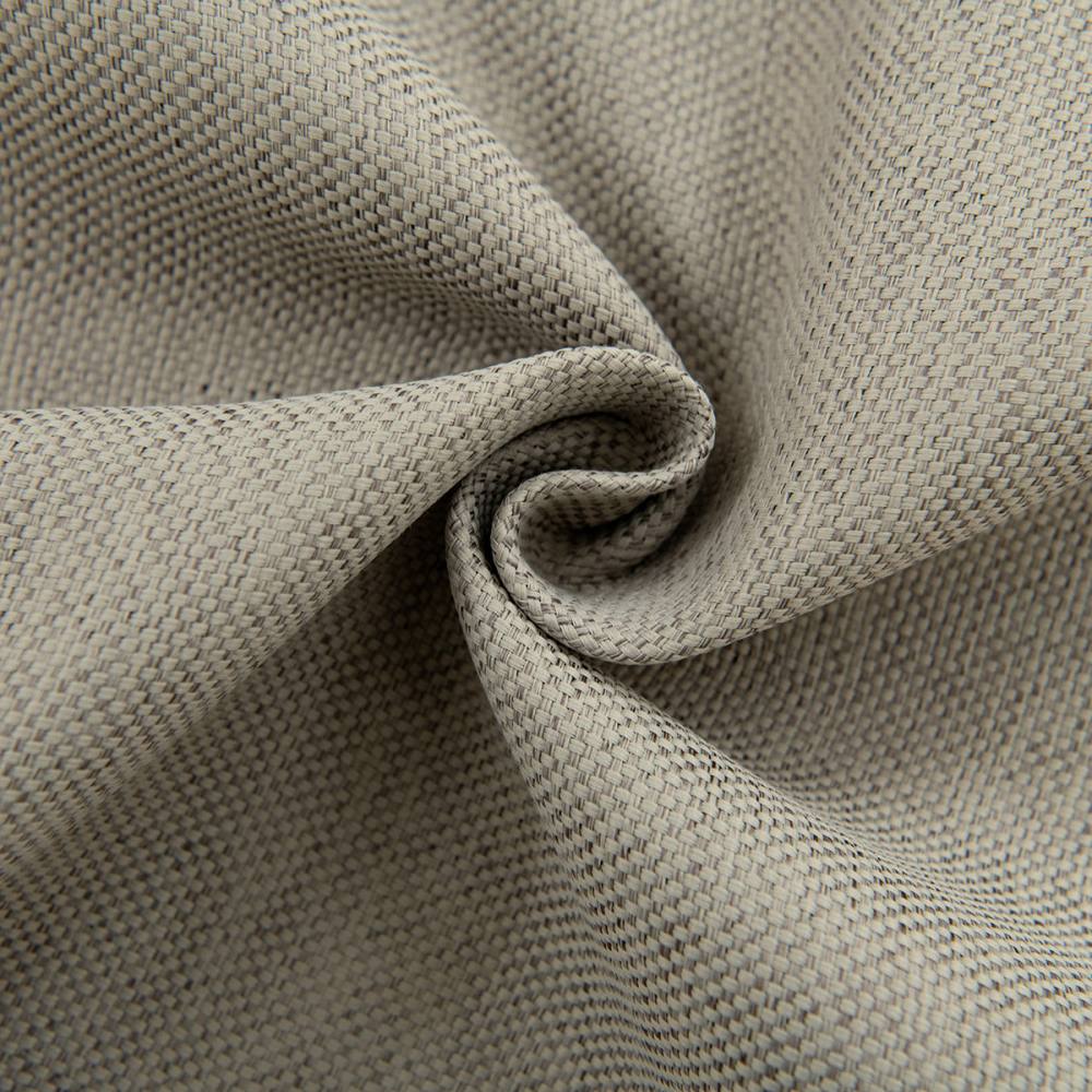 Κουρτίνα Blackout Jacquard σκίασης με 8 μεταλλικούς κρίκους Glare Art 8444 140×270 Άμμου