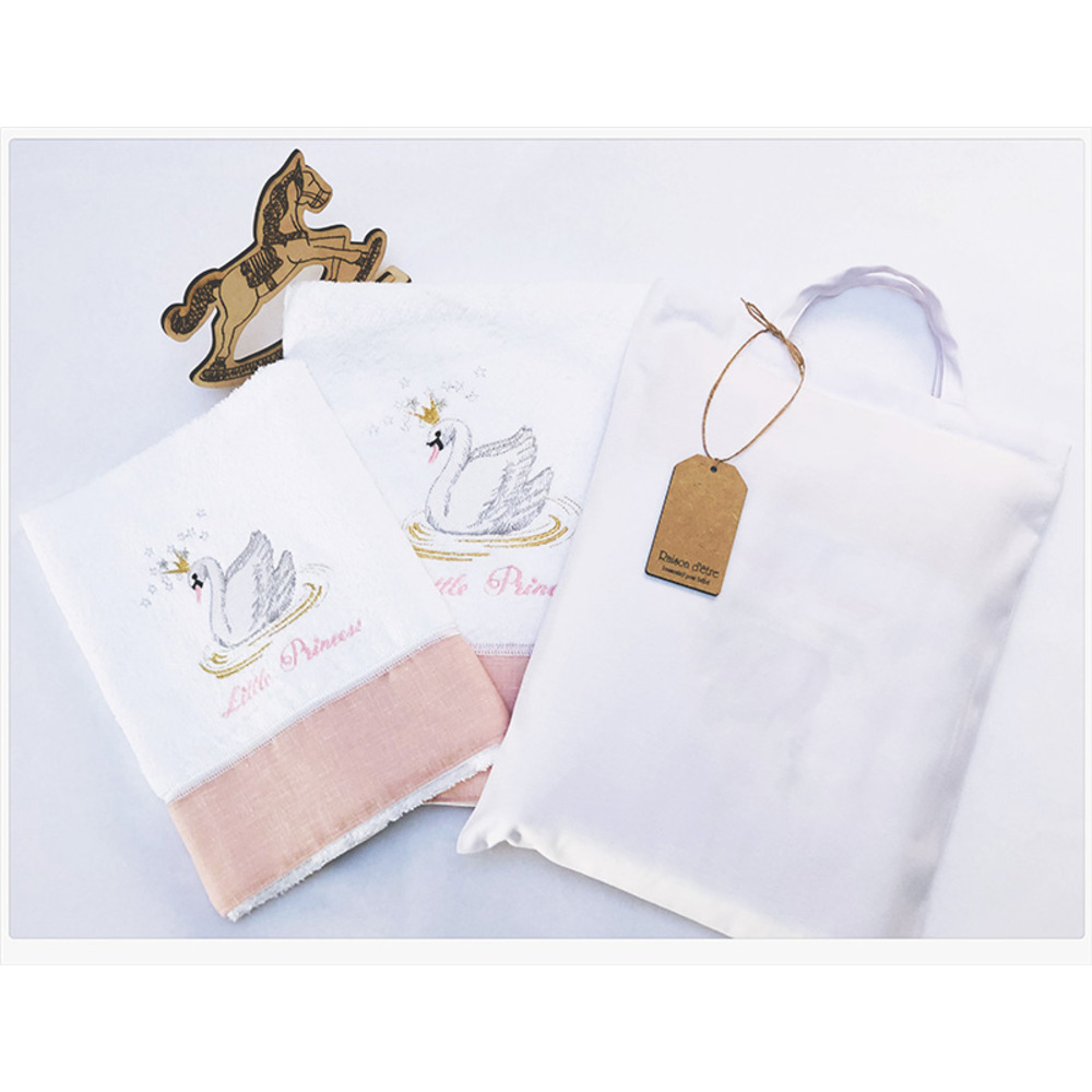 Σετ πετσέτες Swan with a Crown (3Τεμ) Raison D’etre