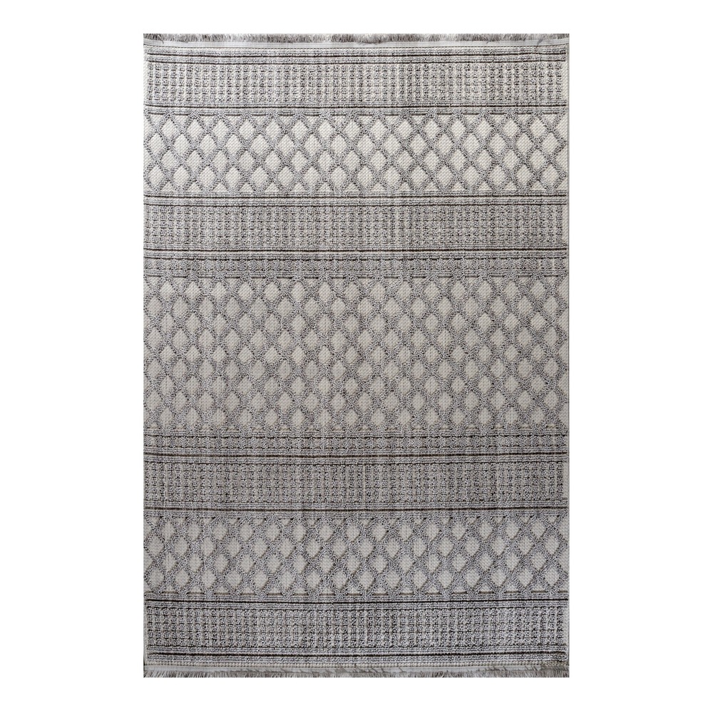 Μοντέρνο Χαλί GARDEN 61575-095 ΓΚΡΙ