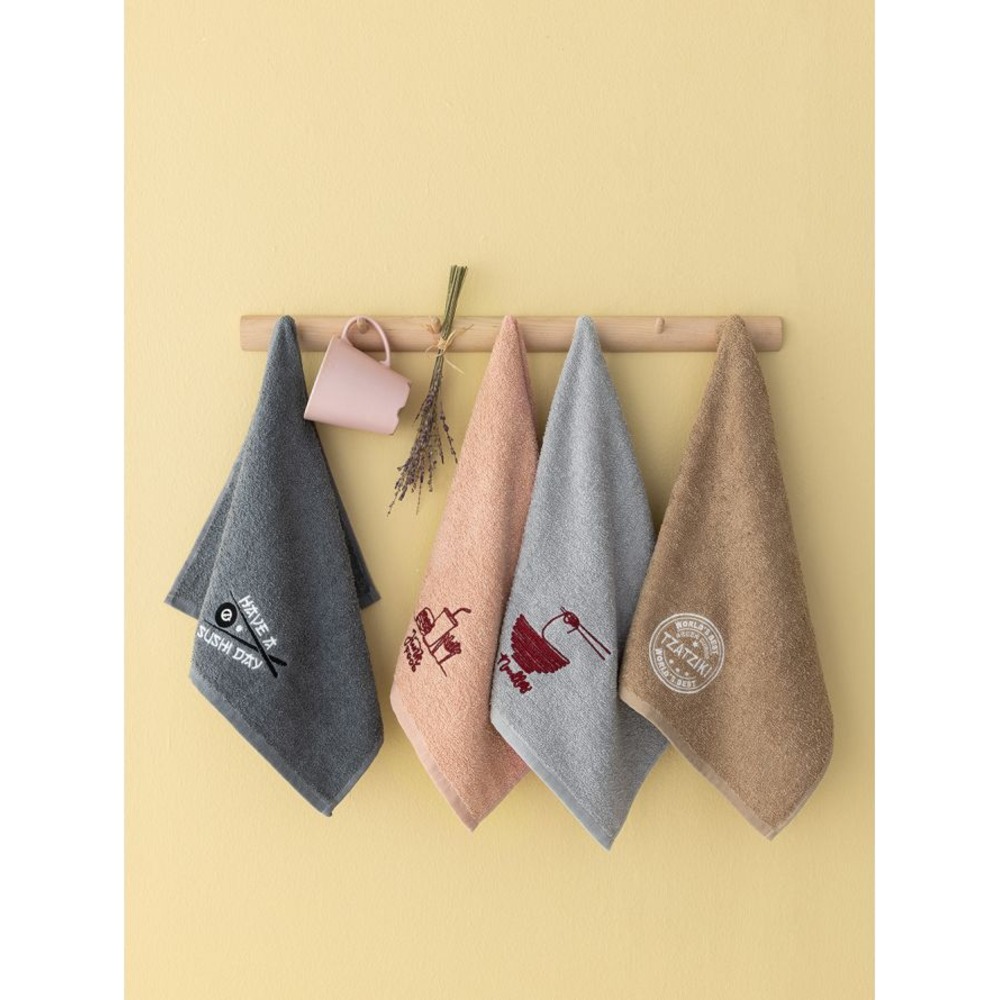 Σετ 4 Πετσέτες Κουζίνας Kitchen Towels 40x60 KT190 ΕΜΠΡΙΜΕ
