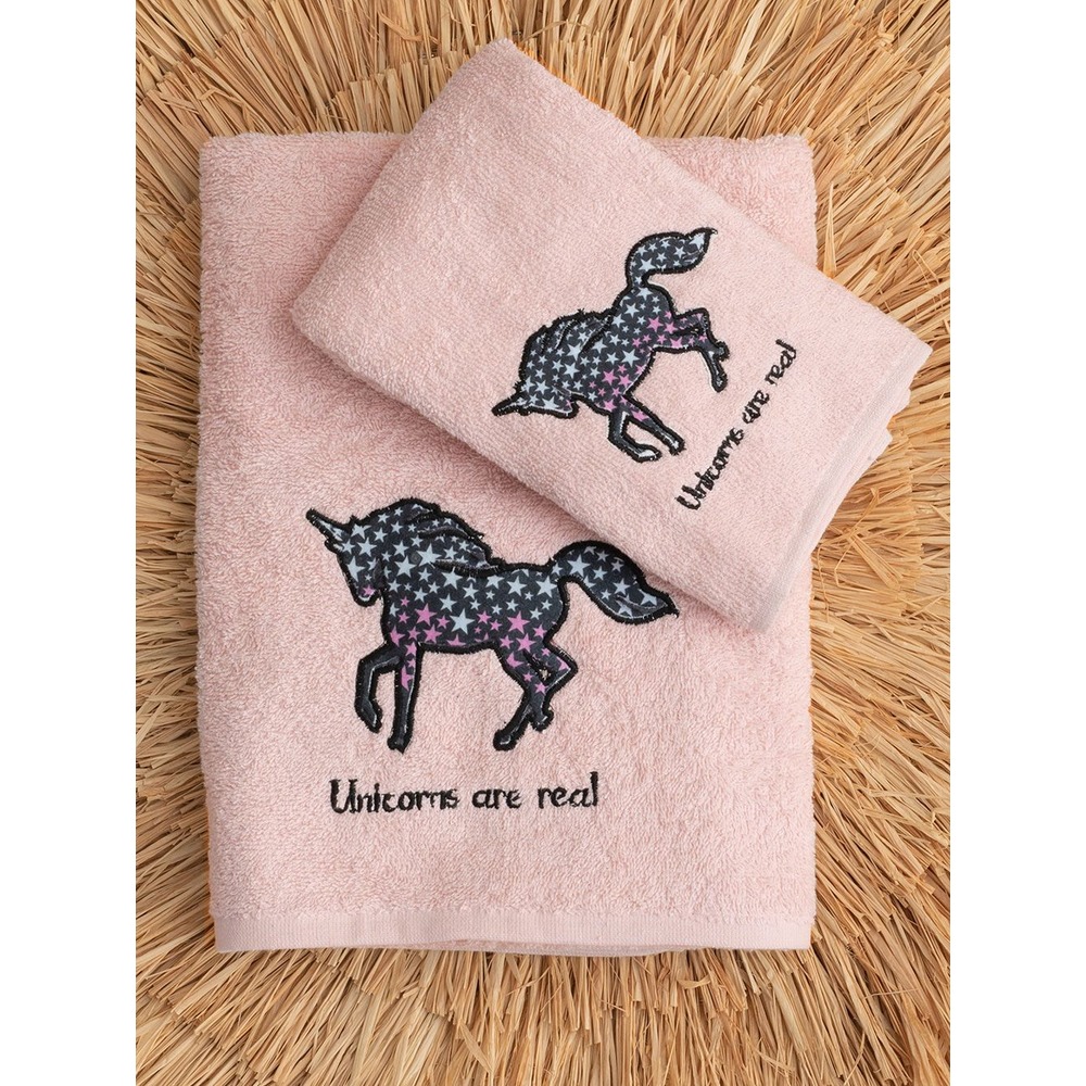 Σετ Παιδικές Πετσέτες Kids Bath GLEAM PINK