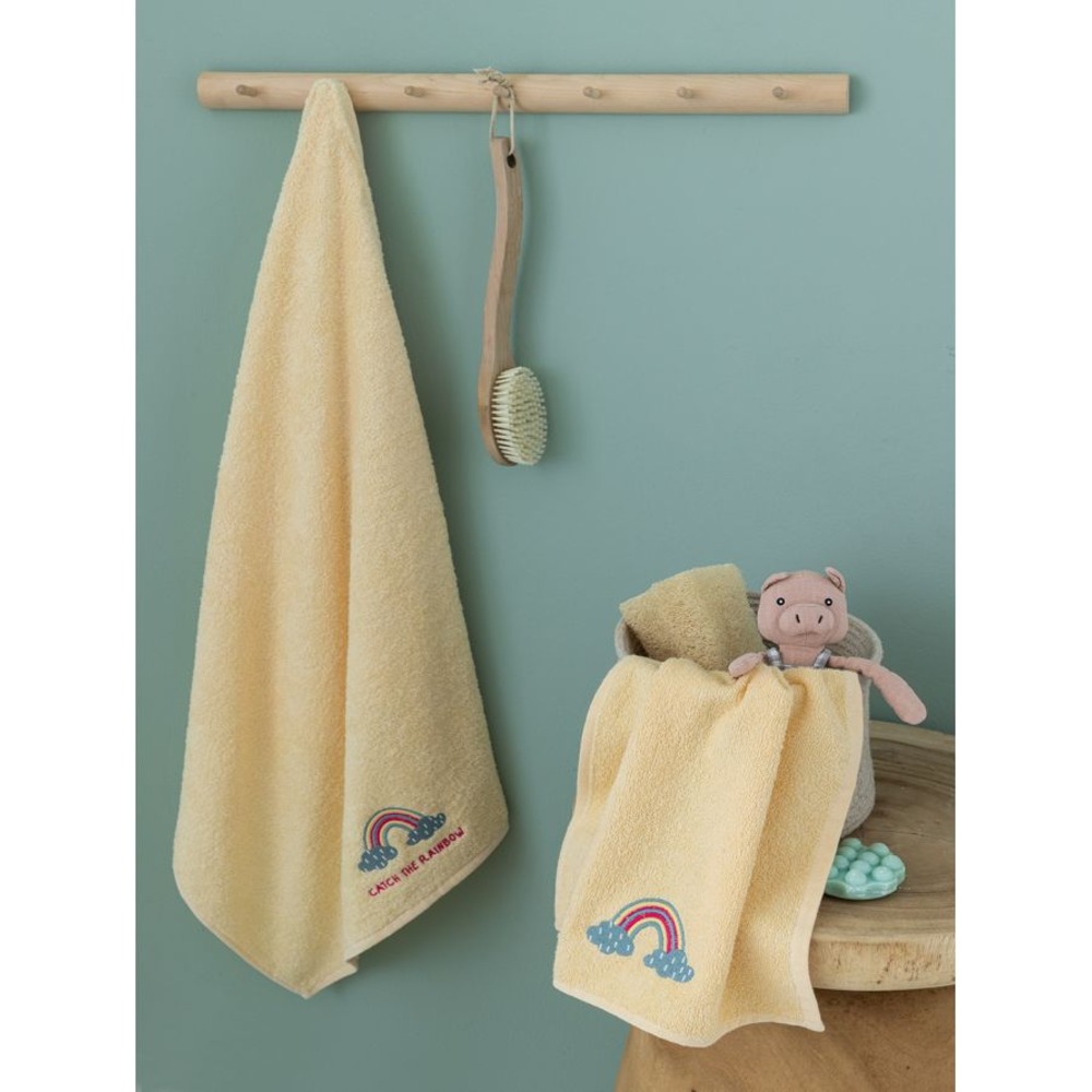 Σετ Παιδικές Πετσέτες Kids Bath BOW ΚΙΤΡΙΝΟ